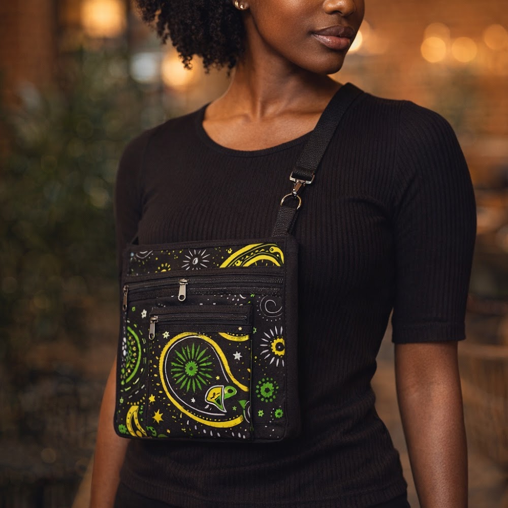 Valyo Heritage bags - VH-BAG-CROSS-PAISLEY-005 - Model