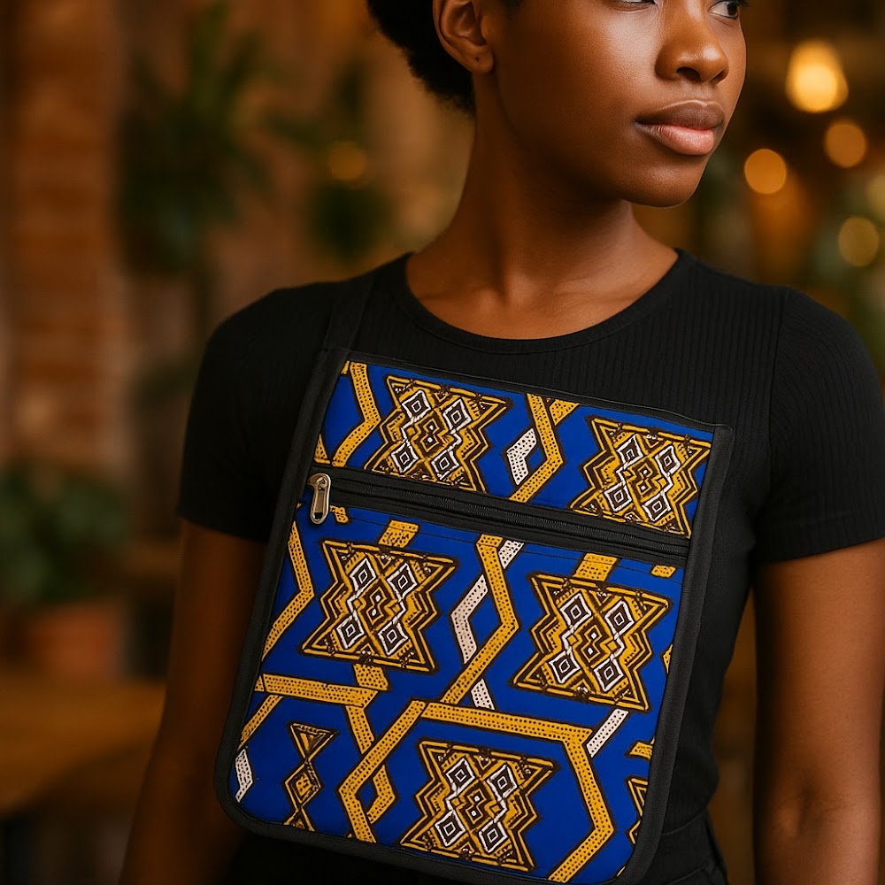 Valyo Heritage bags - VH-BAG-CROSS-BLUGLD-001 - Model