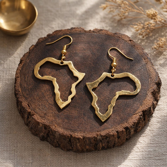 Valyo Heritage earrings - VH-EAR-DROP-AFRICA-091 - Lifestyle