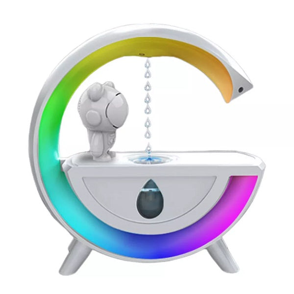 Aerbes AB-JS03 5W Bluetooth Speaker Anti Gravity Humidifier Nightlight - Valyo