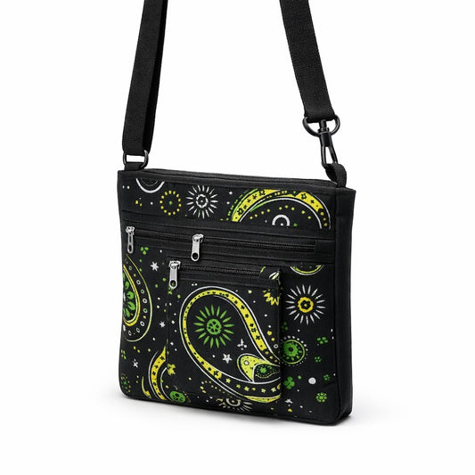 Valyo Heritage bags - VH-BAG-CROSS-PAISLEY-005 - White Bg