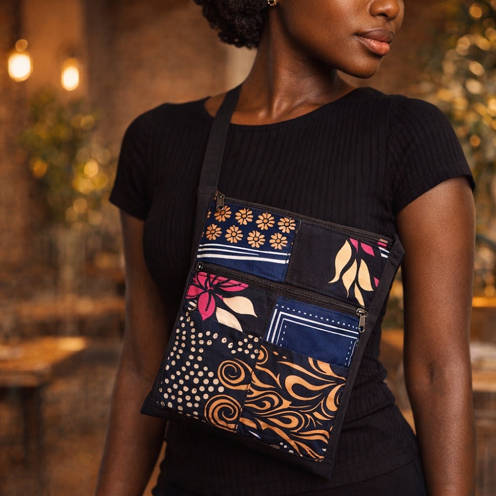 Valyo Heritage bags - VH-BAG-CROSS-PATCH-002 - Model