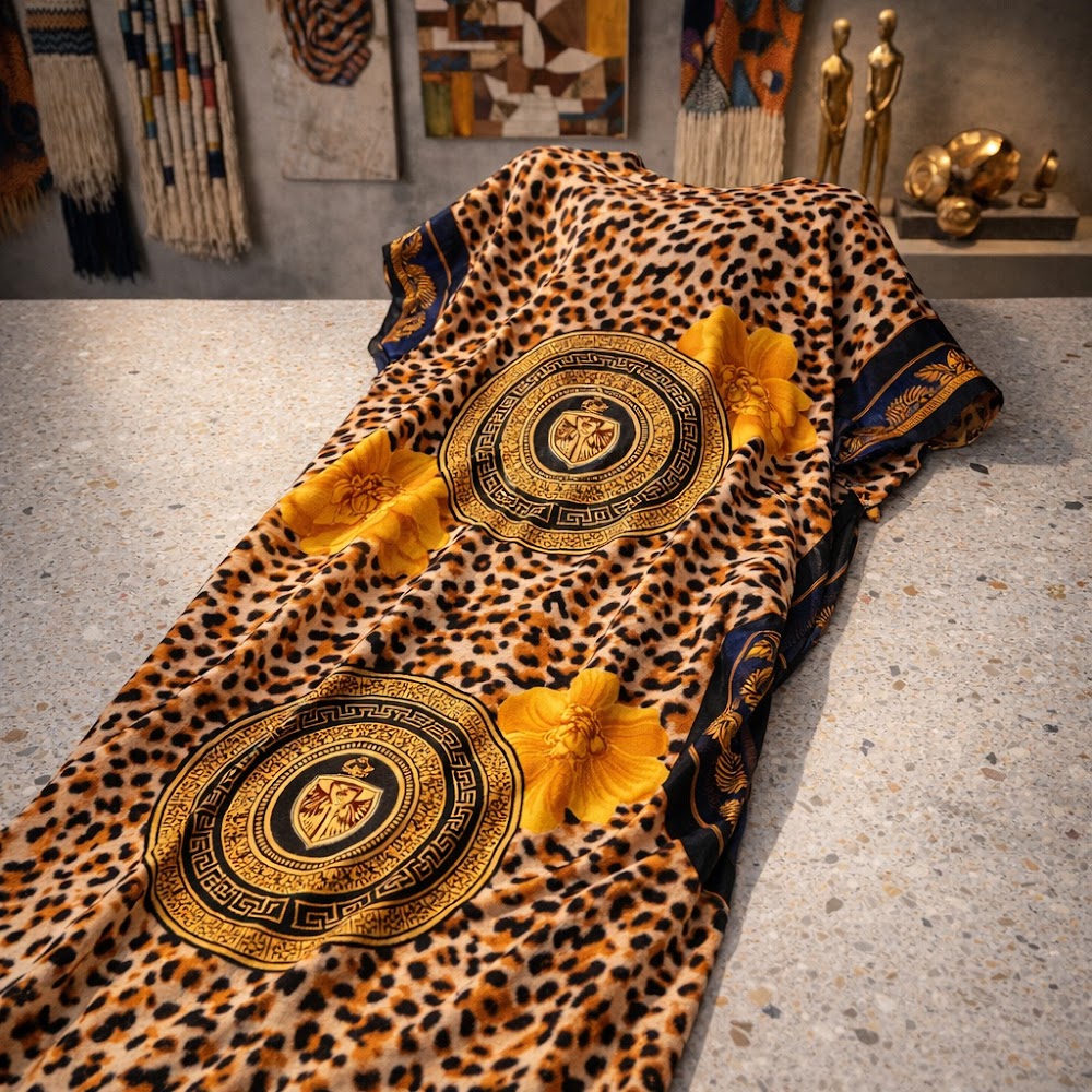 Valyo Heritage clothing - VH-CLO-KAFTAN-LEOPRD-153 - Lifestyle