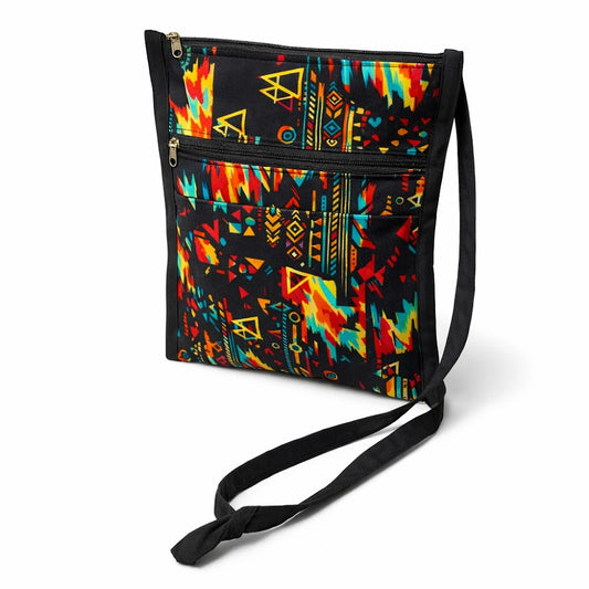 Valyo Heritage bags - VH-BAG-CROSS-MULTI-029 - White Bg