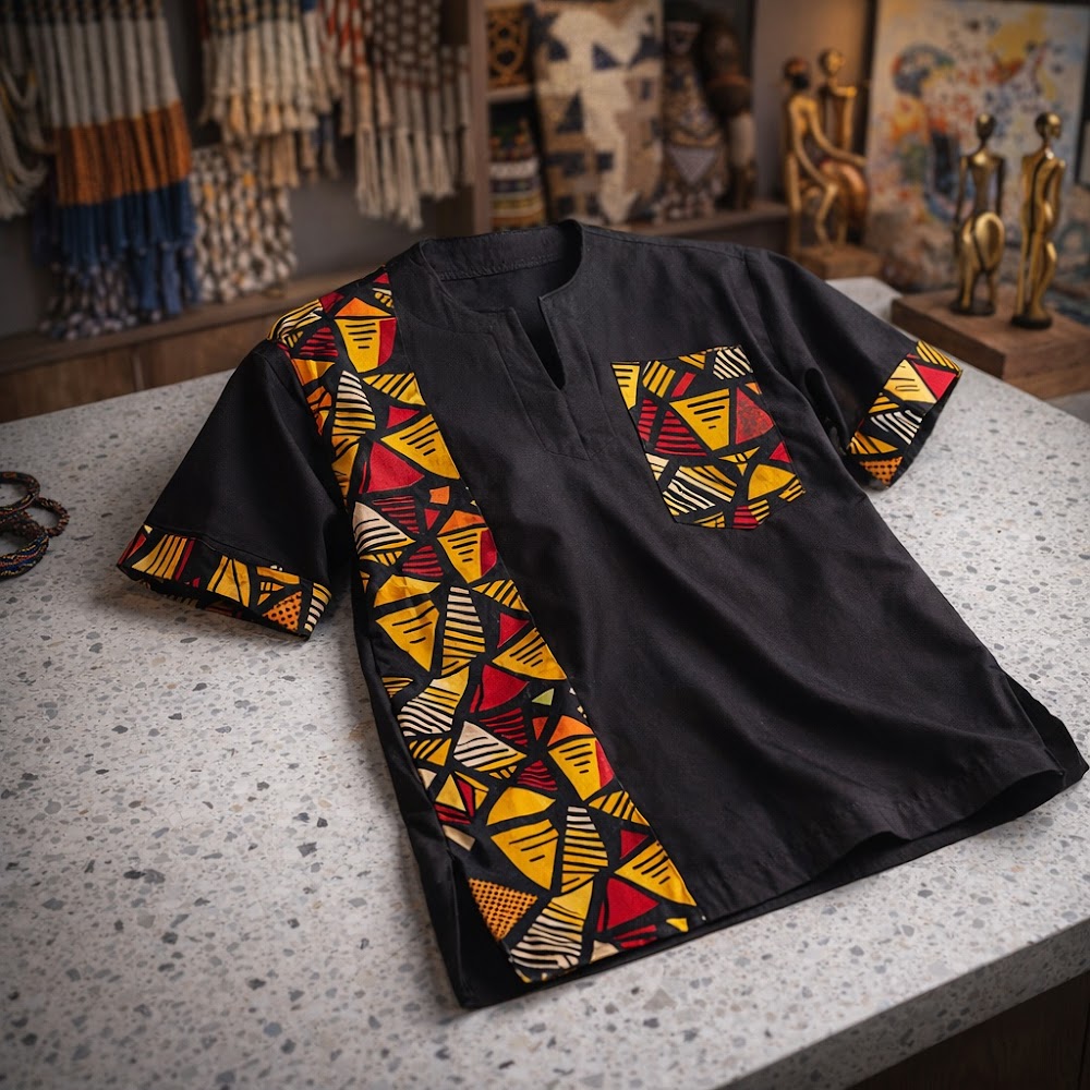 Valyo Heritage clothing - VH-CLO-SHIRT-ANKARA-253 - Lifestyle